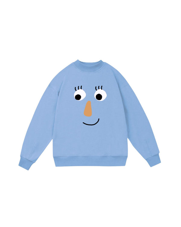 The Peep Jumper in Blue – Kina & Tam